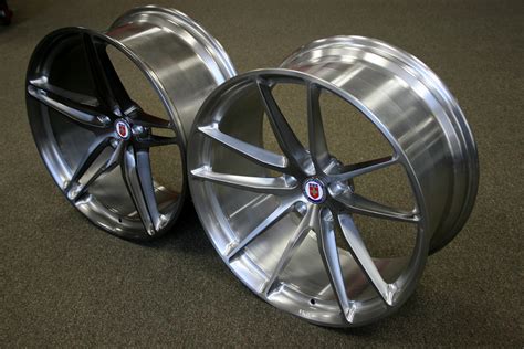 Brushed Dark Clear And Brushed Tinted Clear Hre Wheels Flickr
