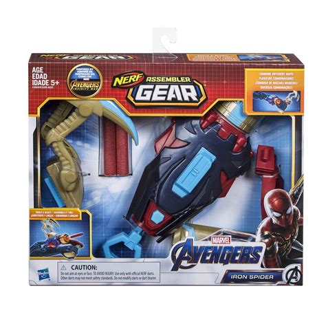 Avengers Endgame Nerf Iron Spider Assembler Gear