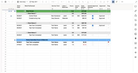 Time Tracker For Client Projects With Form Template Smartsheet
