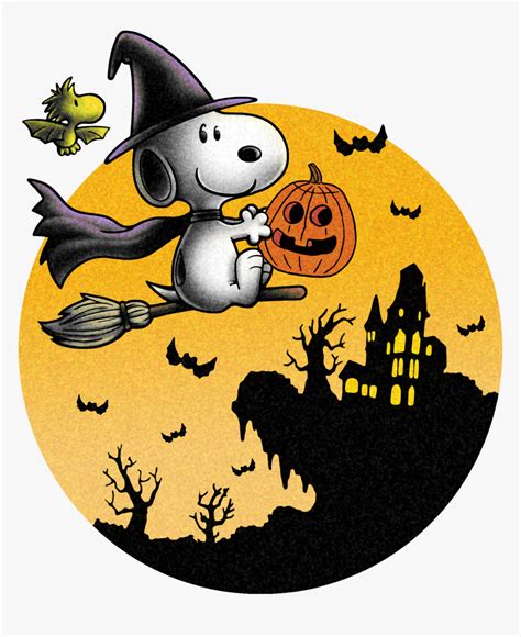 Cute Snoopy Halloween Hd Png Download Kindpng