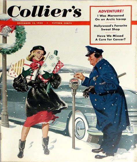 a holiday potpourri of 40 classy to wildly irreverent vintage christmas magazine covers flashbak