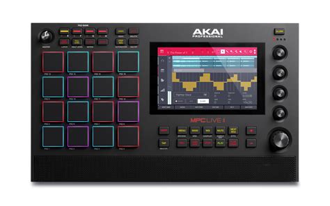 Akai Professional Announce The Mpc Live Ii With Built In Monitors