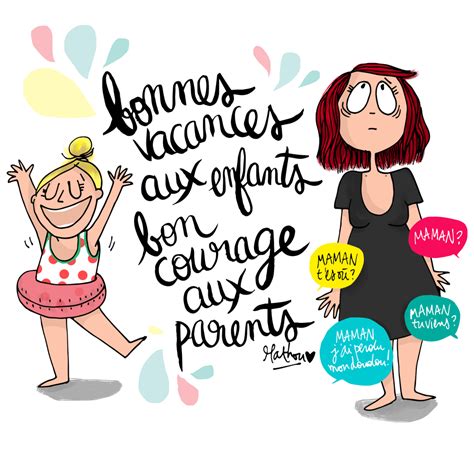 Bonnes vacances Mélimélune Humour Parent Teacher Humor French