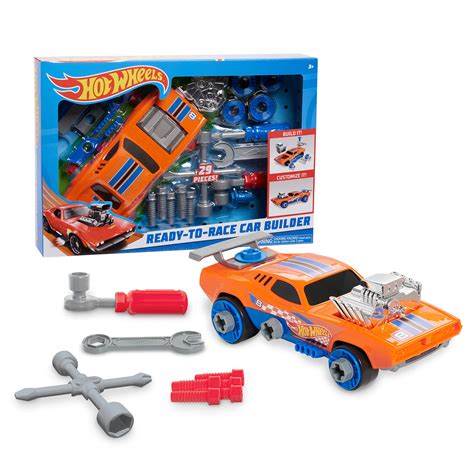 Buy Hot Wheels Ready To Race Car Builder Set Rodger Dodger 29 Piece