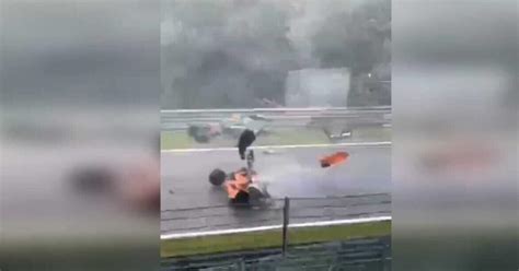 video de verschrikkelijke crash van dilano van t… sportverslaafd