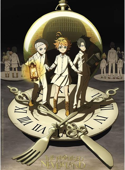 Abystyle The Promised Neverland Race Against Time Unframed Mini Poster 15 X 205 Featuring Emma