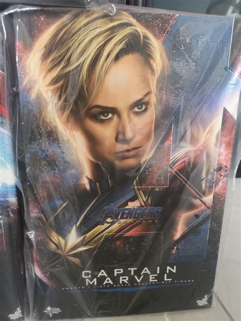 Hot Toys Captain Marvel End Game Hobbies Toys Toys Games On Carousell