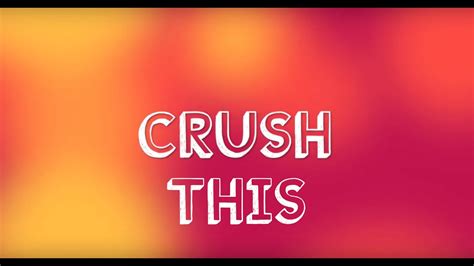 Queeva Crush This Lyric Video Youtube
