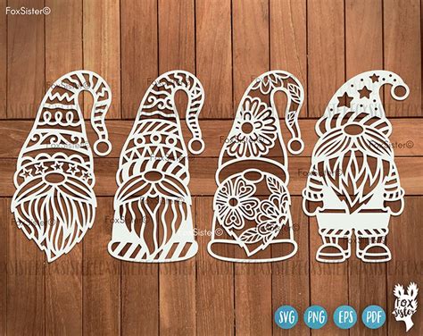 Christmas Gnome Svg For Cricut And Silhouette Christmas Svg Etsy Uk