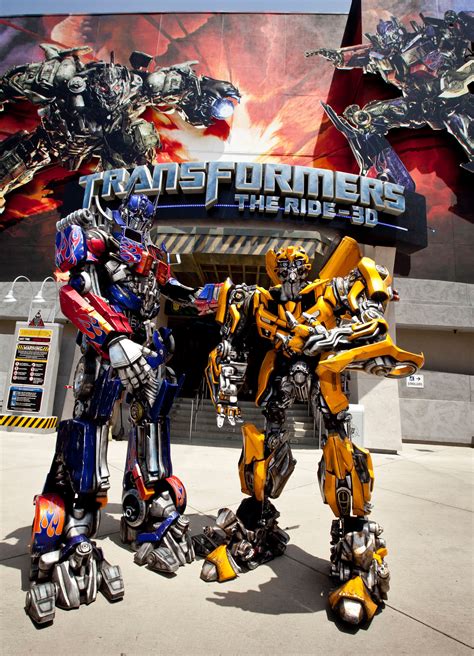 Transformers The Ride 3d Vs King Kong 360 3 D Mientras Universal