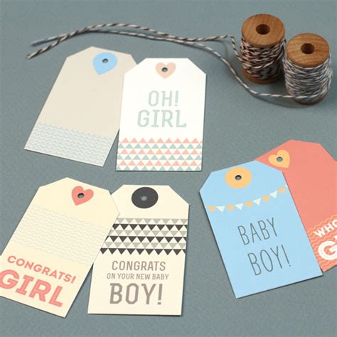 Free printable blue baby shower favor tags FREE Baby Template Printables! | Mom Spark - A Trendy Blog ...