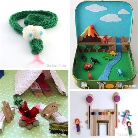 50 Diy Toys For Kids The Craft Train