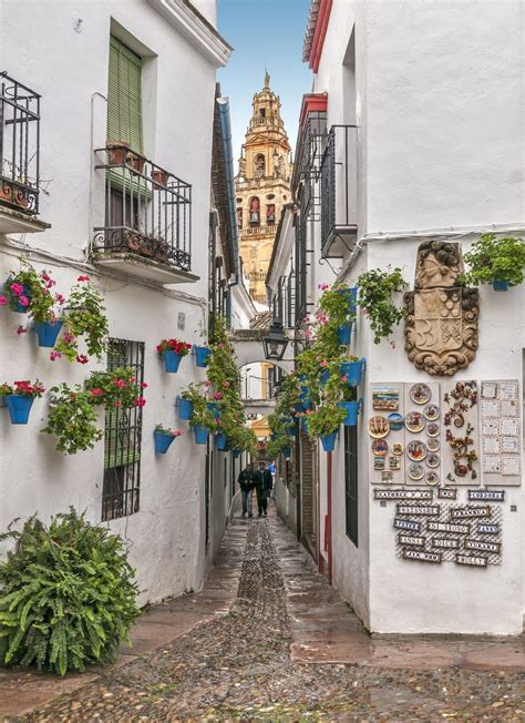 Located In The Andalusian City Of Cordoba Calleja De Las Flores Is A