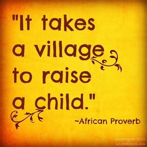 A Village Words Conscious Parenting Mom Quotes