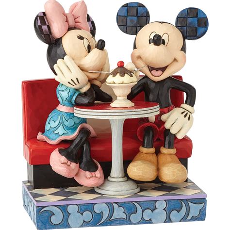 Buy Jim Shore Disney Traditions Mickey And Minnie Soda Fountain Resin