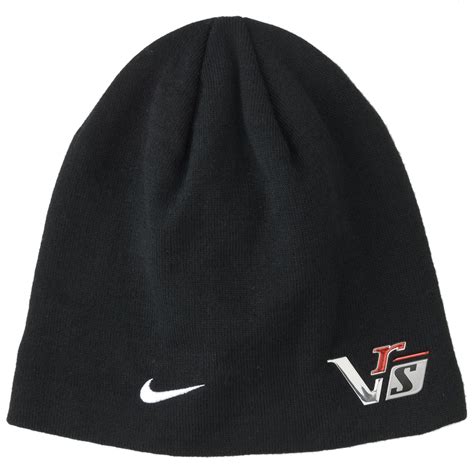 2014 Nike Tour Knit Winter Golf Beanie Hat Vr S 20xi Black