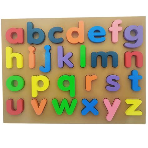 Buy Wembley Wooden Small Letter A Z English Alphabetical Puzzle Board