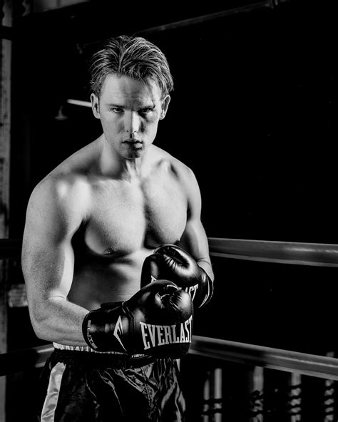 Fitness And Bodybuilding Photography Boxing Photoshoot With Actor David
