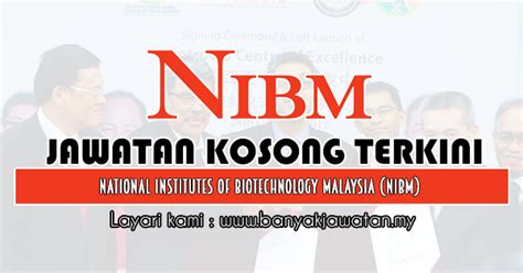 We focus on conducting health research to support the ministry and the stakeholders in ensuring the wellbeing of the people. National Institutes Of Biotechnology Malaysia (Nibm ...