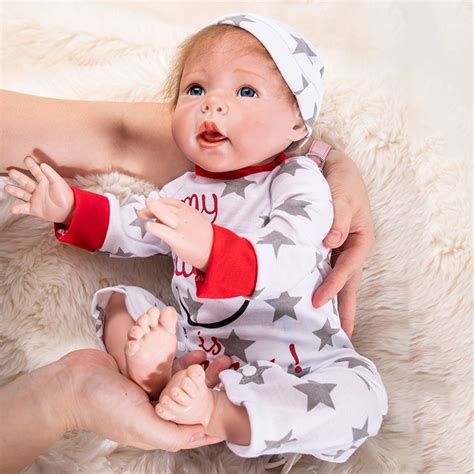 Lifelike Cute Poseable Babe Doll Silicone Realistic Reborn Baby Doll Inch Reborndollsbuy Com
