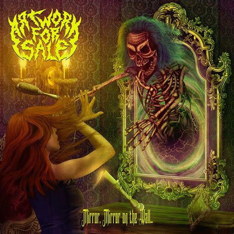 Heavy Metal Album Artwork For Sale Mirror Mirror By Evil Raven
