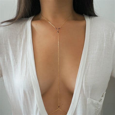 K Gold Filled With K Solid Gold Garnet Triple Marquise Etsy Body Chain Jewelry Gold