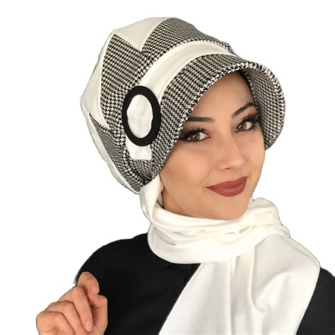 islamic fashion muslim hijab hijab trend hijab scarf bone ready shawl buckle hat trend black