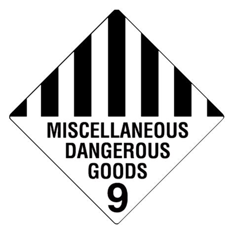 Class 9 Miscellaneous Dangerous Goods Storage