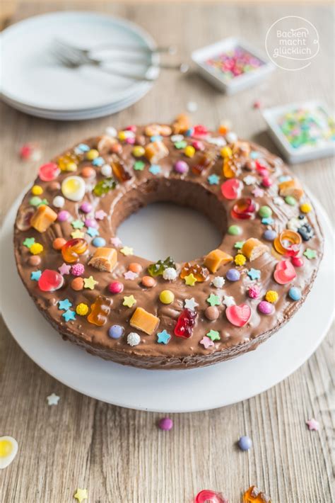 Einfacher Kindergeburtstagskuchen | Backen macht glücklich