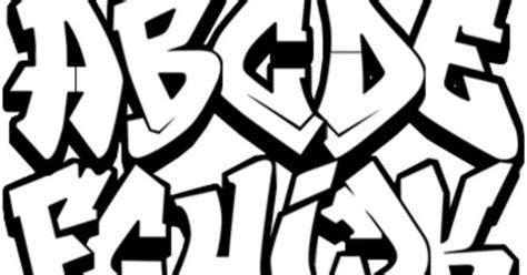 Uppercase letter shapes that are very different than the printed form. Drawing Graffiti Letters | Free download on ClipArtMag