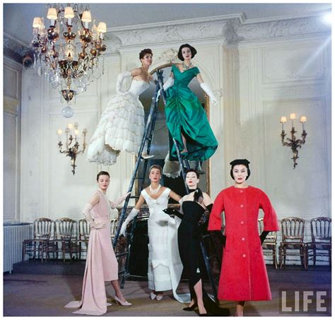 Photo Of The Day Models In Christian Dior1957 Cool Chic Style Fashion