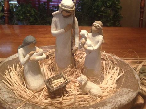 My Willow Tree Nativity Complete With Manger Willow Tree Nativity