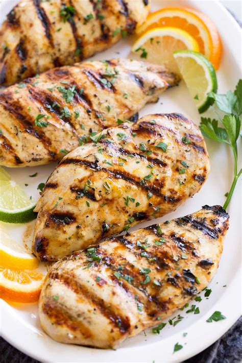 For grilling chicken, i wanted a marinade different from barbecue sauce, so i pulled out some honey and thyme. Chicken Marinade Recipe {Triple Citrus} - Cooking Classy