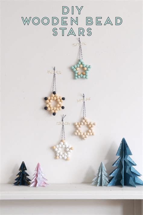 Wooden Bead Star Ornament — Gathering Beauty