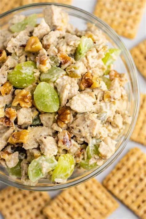 Believe me when i say this chicken salad is simply delicious. Vegan Chicken Salad Recipe - Build Your Bite