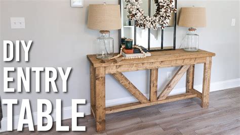 How To Build An Entryway Table Loft Beds For Small Spaces