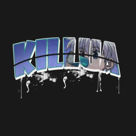 Killua Text Hunterxhunter Hunter X Hunter T Shirt Teepublic