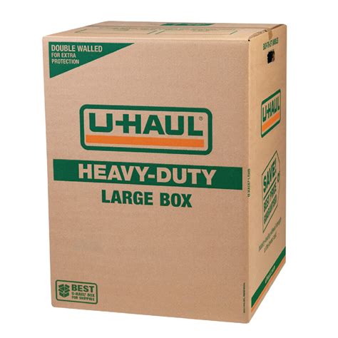 U Haul Heavy Duty Large Moving Box Double Walled 18 X 18 X 24