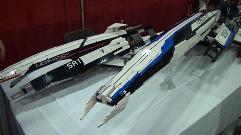 Lego Mass Effect Normandy Sr1 And Sr2 Spaceships Brickfair Virginia
