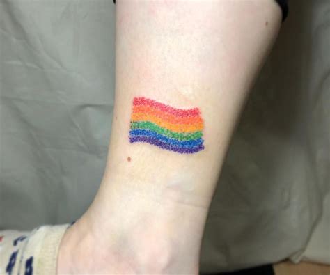 Gay Pride Flag Tattoo Designs Hrgasw
