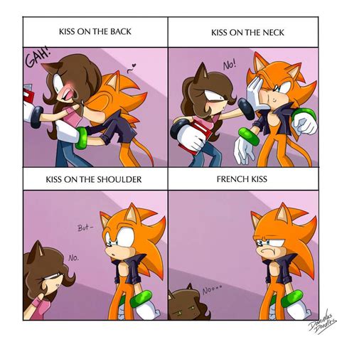 Kiss Meme By Danielasdoodles On Deviantart Sonic Funny Sonic Fan