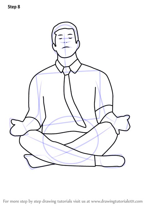 How to draw a unicorn with wings. Learn How to Draw Person Meditating (Other People) Step by ...
