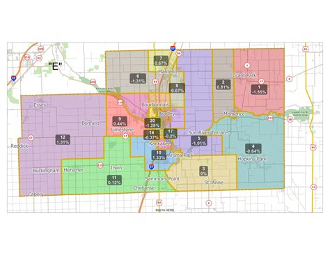 Here Are The 5 District Maps That Kankakee County Board Facebook