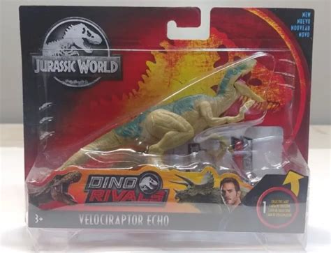 Jurassic World Dino Rivals Attack Pack Velociraptor Echo Dinosaur Gfg60 Mattel 2499 Picclick