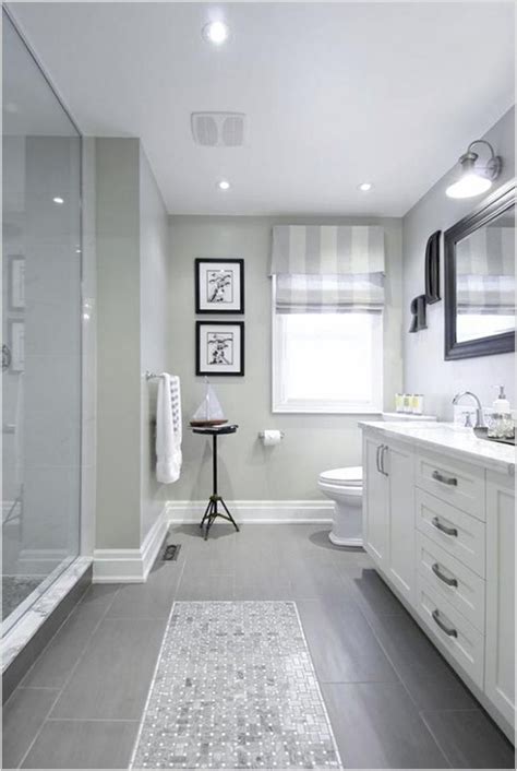 40 Best Master Bathroom Remodel Ideas Grey Bathroom Tiles Farmhouse