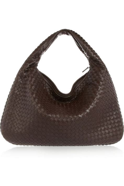 Bottega Veneta Large Veneta Intrecciato Leather Shoulder Bag Net A