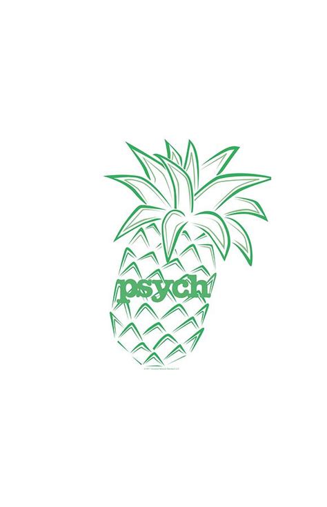 Psych Pineapple Wallpaper