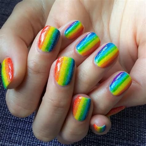 Rainbow Nail Ideas 10 Most Impressive Rainbow Nail Designs For This