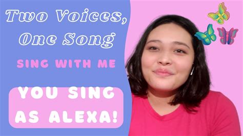 two voices one song sing with me you sing as alexa acoustic┃barbie and the diamond castle