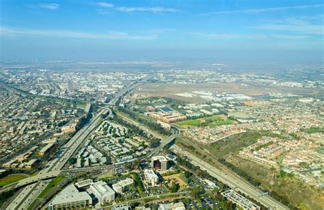 Aerial View Of Midway District San Diego Stock Photo Download Image